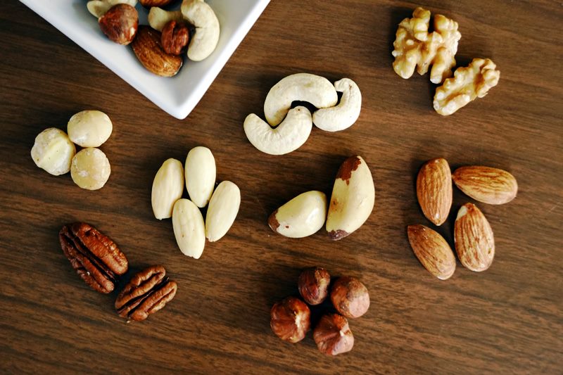 Nuts are a healthy staple for weight gain