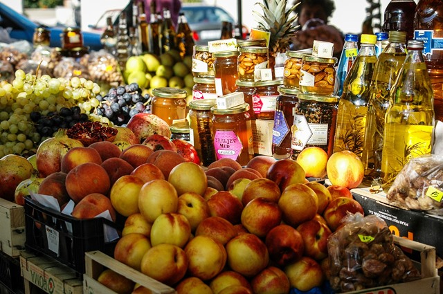 More thn just fruit and vegetables at the market